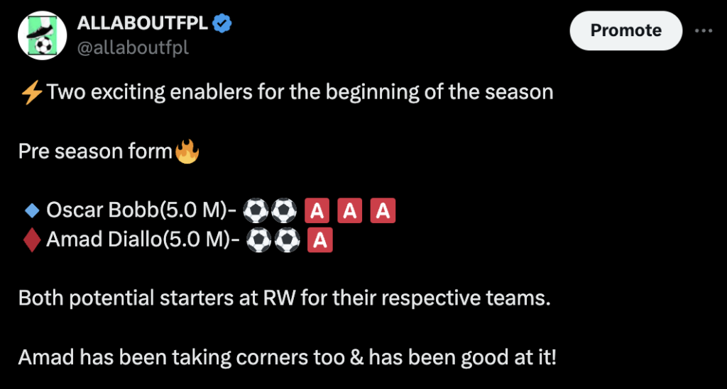 2024/25 Man City Pre-Season Summary